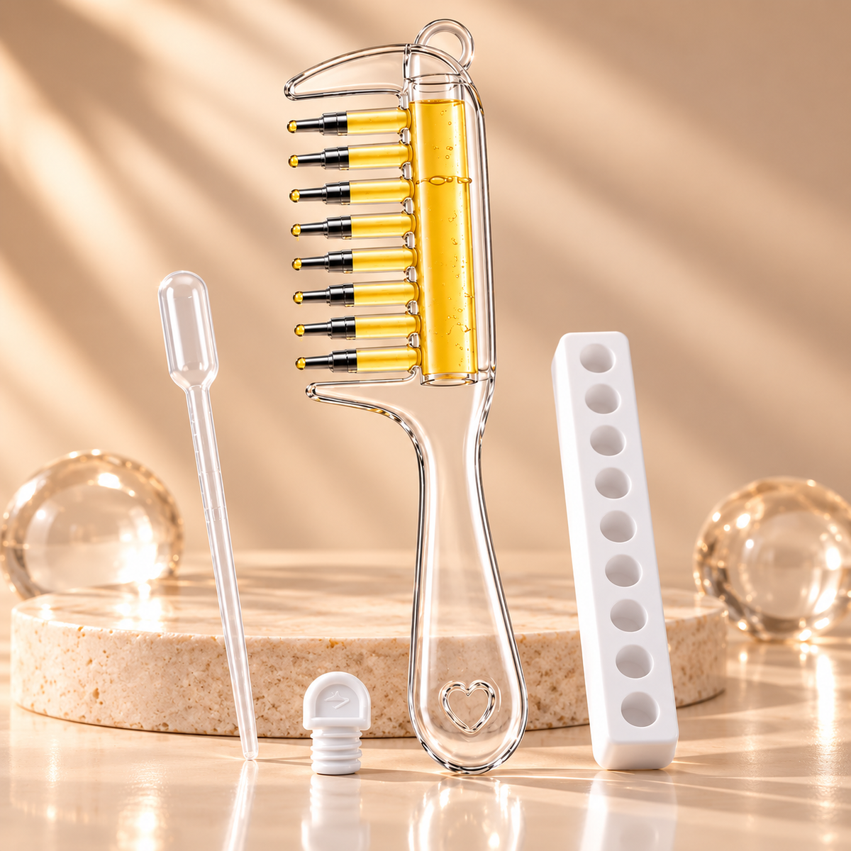 Hair Oil Applicator Comb