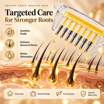 Hair Oil Applicator Comb