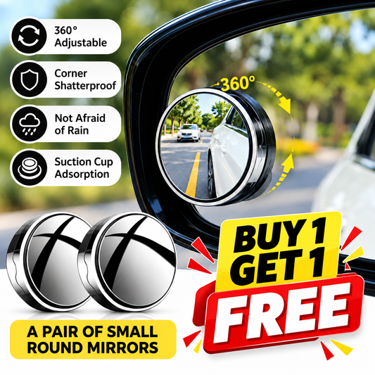 360° View Car Blindspot Rear View Mirrors(Buy 1 Get 1 Free)