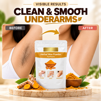Turmeric Hair Removal Wax Powder  (Pack of 3)