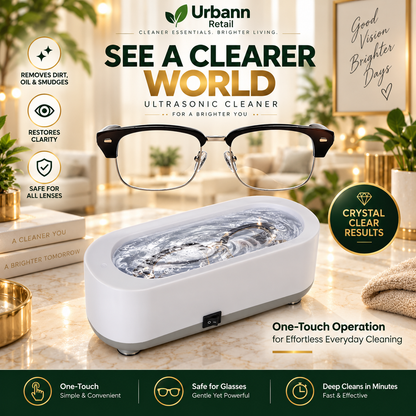 Portable Mini Ultrasonic Jewelry Cleaner